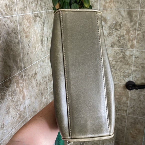 Dark Green Matt and Nat Vegan Tote - Picture 4 of 4